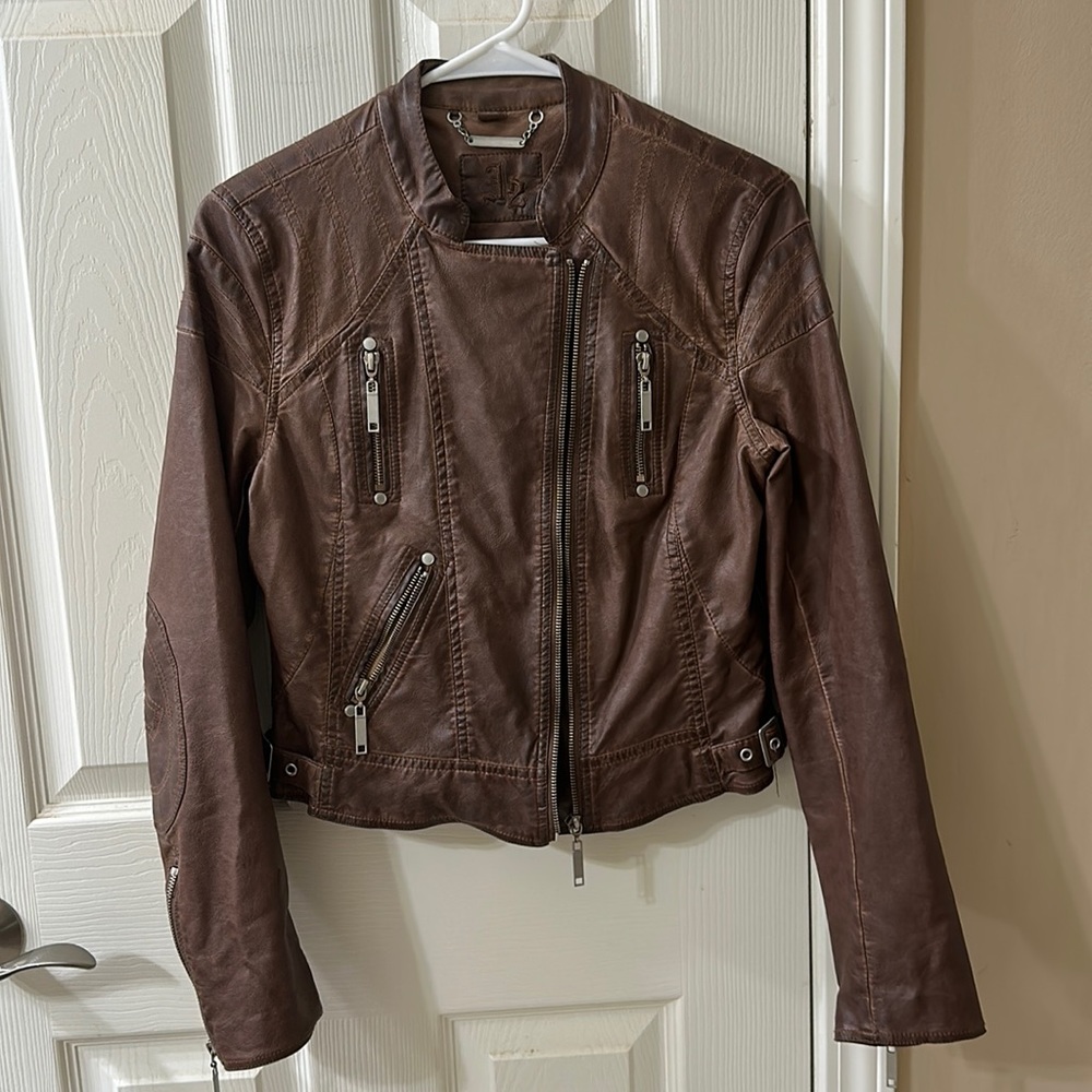 J2 faux leather jacket